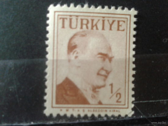Турция 1957 Президент Кемаль Ататюрк**