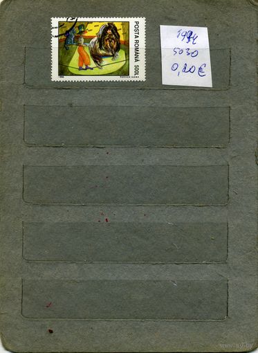 РУМЫНИЯ, 1994    ЦИРК, 1м   ( на скане справочно приведены номера и цены (в ЕВРО) по МИХЕЛЮ