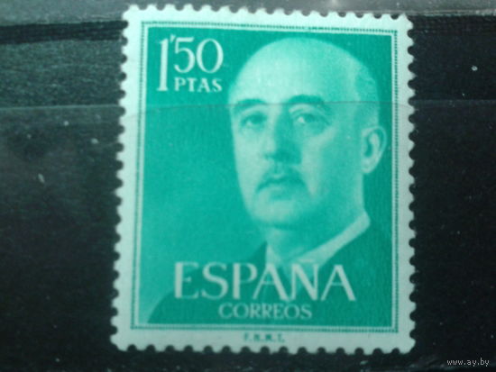 Испания 1956 Генерал Франко** 1,50 п