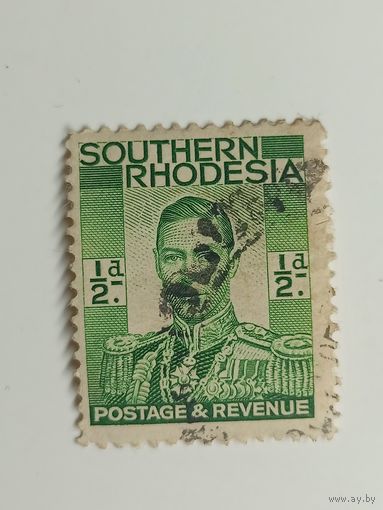Южная Родезия 1937. Король Георг VI