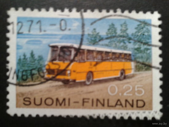 Финляндия 1971 автобус