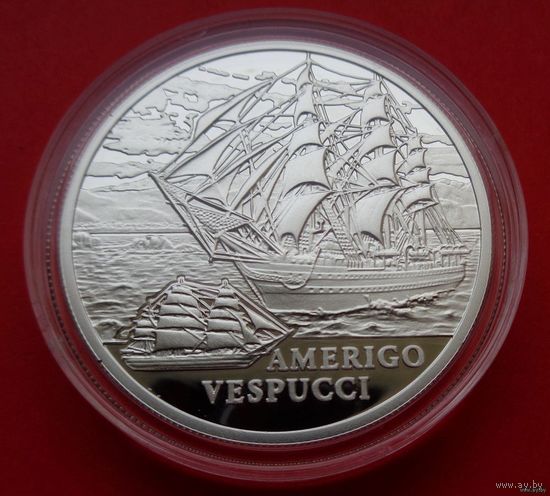 ТОРГ! 20 рублей Америго Веспуччи (Amerigo Vespucci). 2010! ВОЗМОЖЕН ОБМЕН!