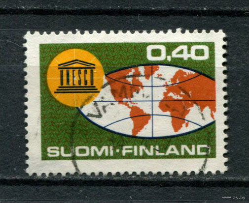 Финляндия - 1966 - 20-летие ЮНЕСКО - [Mi. 614] - полная серия - 1 марка. Гашеная.  (Лот 184AN)