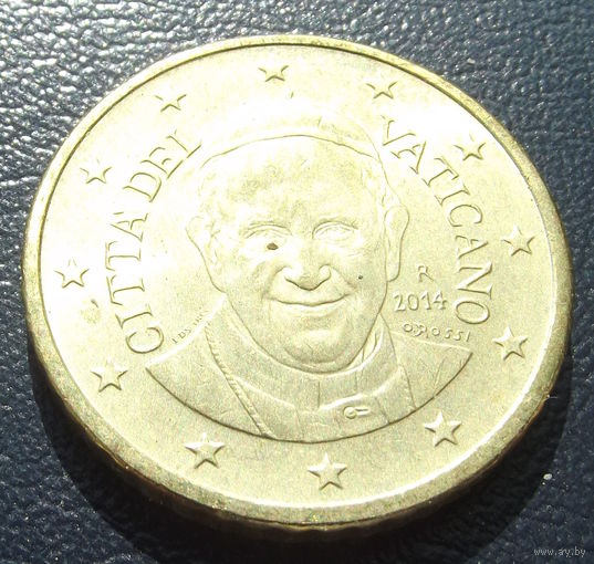 Ватикан. 50 евроцентов 2014