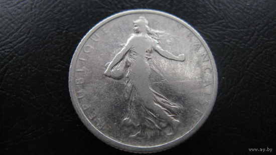 Франция 1  франк  1904 ( серебро )
