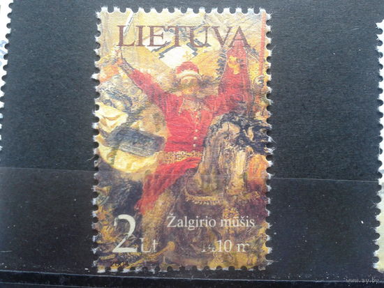 Литва 2004 1000 лет Литвы, марка из блока