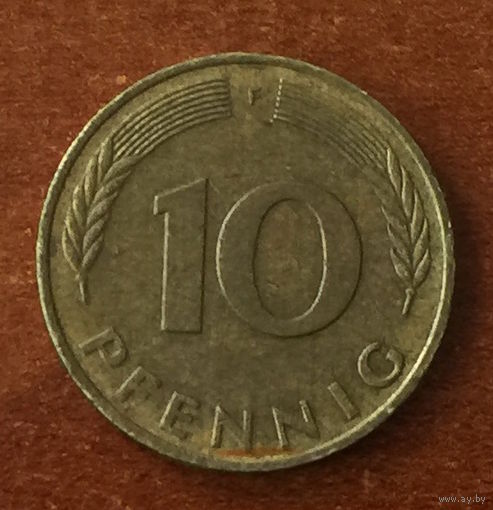 Германия /ФРГ/, 10 пфеннигов 1979 F