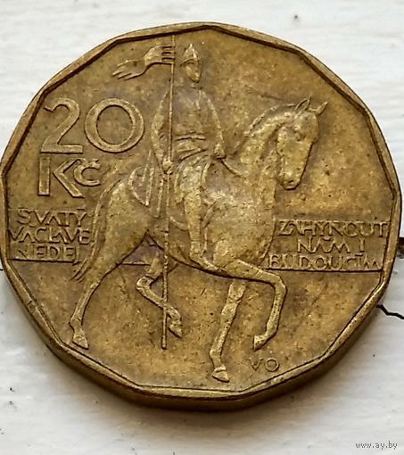 Чехия 20 крон, 1993 3-4-27
