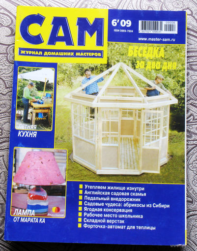 САМ - журнал домашних мастеров. номер  6  2009