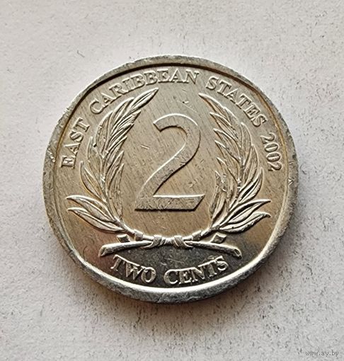 Восточные Карибы 2 цента, 2002