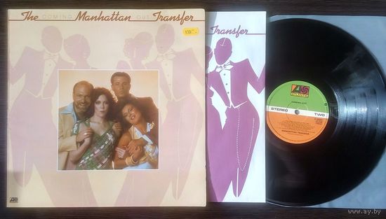 MANHATTAN TRANSFER - Coming Out (ENGLAND винил LP 1976)