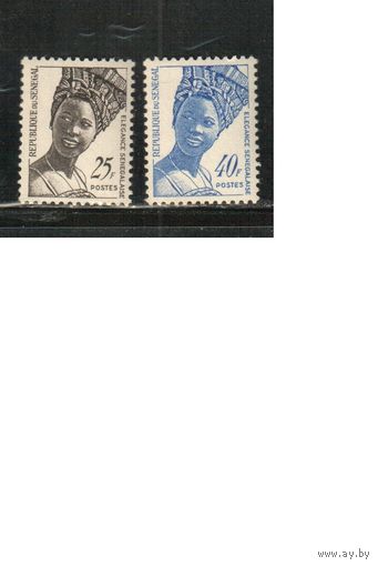 Сенегал-1972 (Мих.,501-502) ,  ** , Стандарт(полная серия)