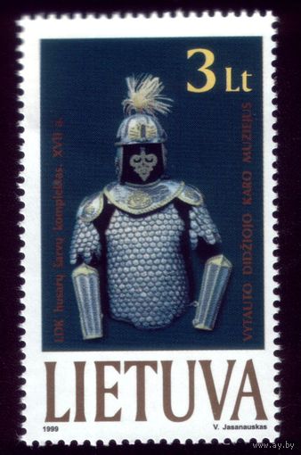 1 марка 1999 год Литва