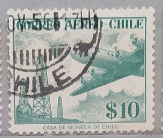 Авиация самолеты 100-летие Красного Креста Чили 1956 год лот 6