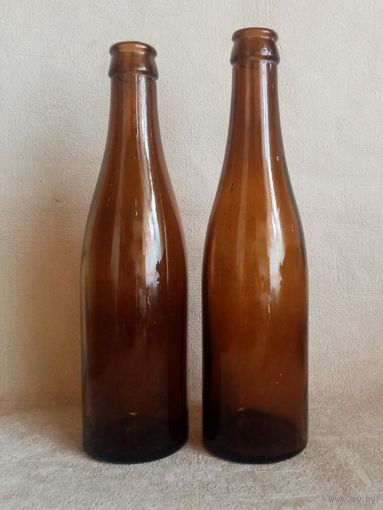 Две бутылки 0,33 л СССР одним лотом 1974 г 1976 г