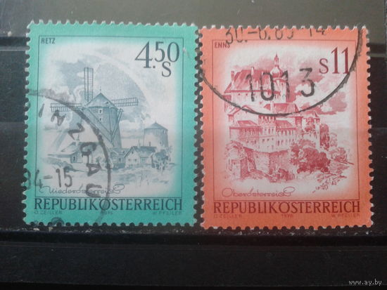 Австрия 1976 Стандарт, туризм Полная серия