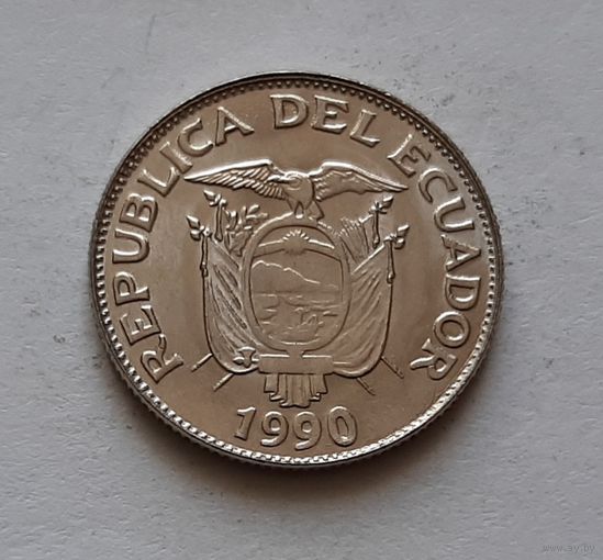 1 сукре 1990 г. Эквадор
