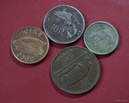 Ирландия. 4 монеты.