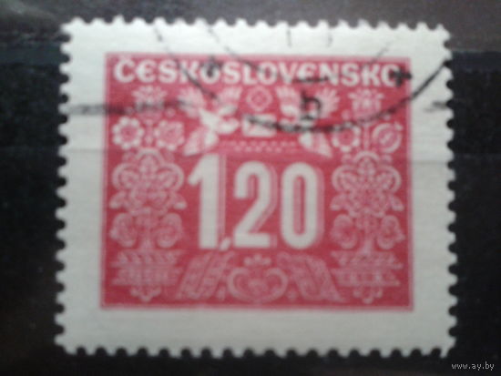 Чехословакия 1946 доплатная марка