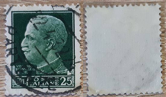 Италия 1929 Король Витторио Эмануэле III. 25С