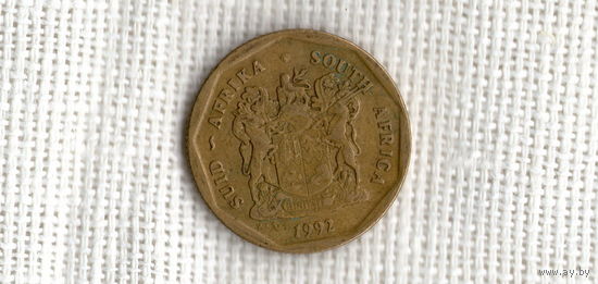 ЮАР  50 центов 1992 //флора///(ON)