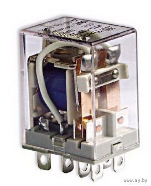 Электромагнитное реле 24 Вольт. HJQ-13F-24VDC-2Z. 24В. 24 В