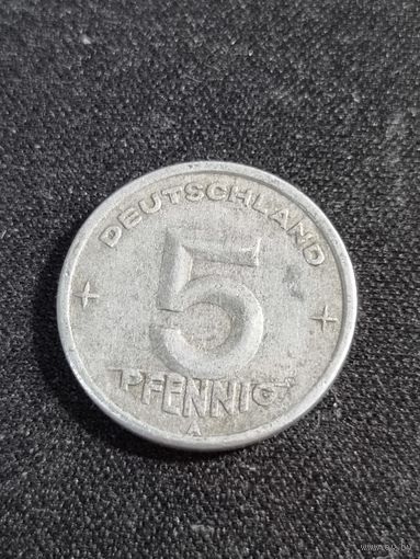 ГДР 5 пфеннигов 1948 А