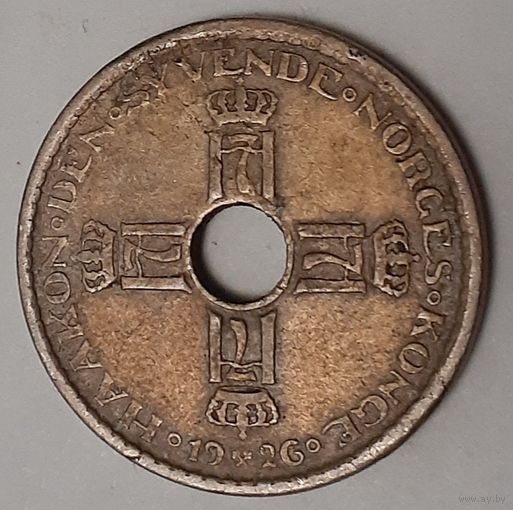 Норвегия 1 крона, 1926 (15-5-18)