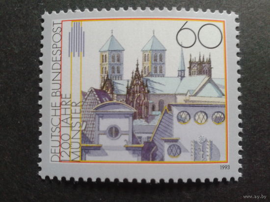 Германия 1993 1200 лет г. Мюнстеру **Михель-1,3 евро