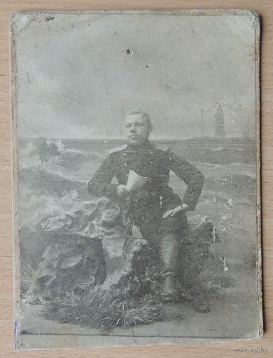 Фото царского периода "Солдат царя батюшки", Владивосток, 9 полк, до 1917 г.