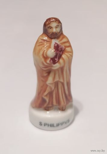 Апостол Филипп. Фарфоровая миниатюра.