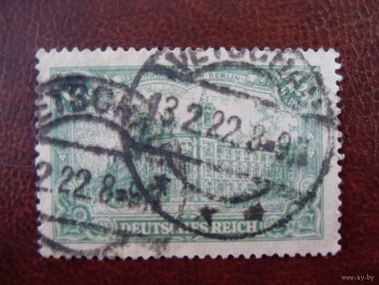 DR Mi.113  / Рейх. Германия. 1920 (Mi.-2.4 euro) Wz.1 см.описание