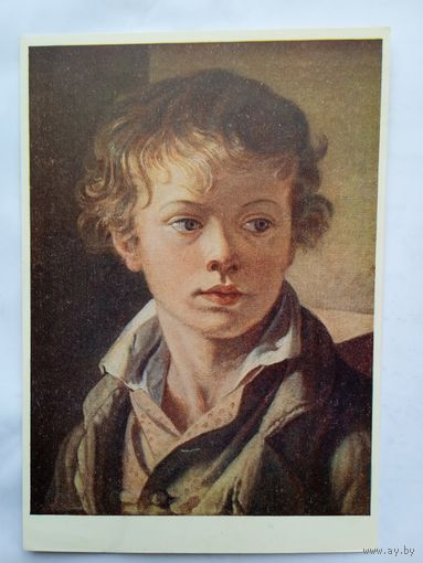 1951. дети. Тропинин. Портрет сына художника