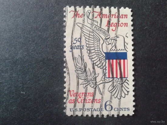 США 1969 знак ветеранов американского легиона