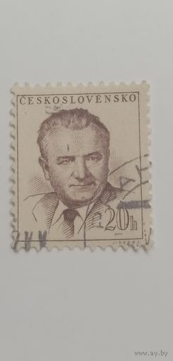Чехословакия 1953. Президент Готвальд.