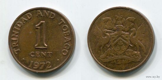 Тринидад и Тобаго. 1 цент (1972)