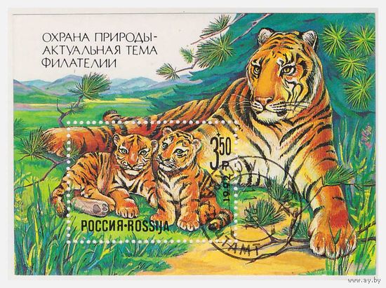 Россия Блок 1992 Охрана природы