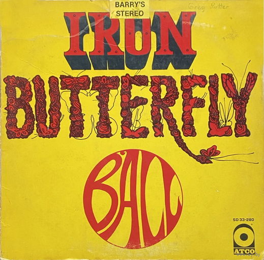 Iron Butterfly, Ball, LP 1969
