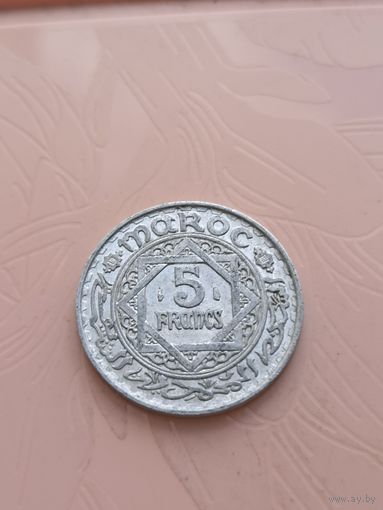Марокко 5 франков 1951г(10)