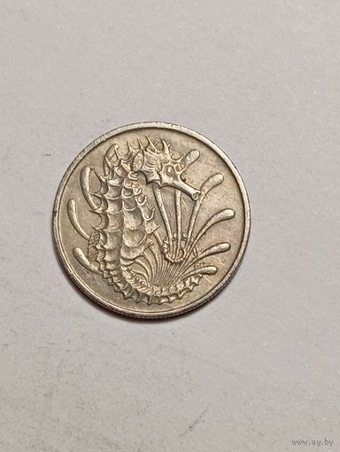 Сингапур 10 центов 1967 года .