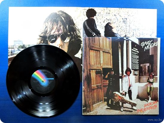 GARY MOORE - Back On The Streets (JAPAN винил LP 1978)