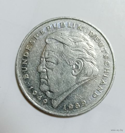 2 марки   1992 год Франц Йозеф Штраус