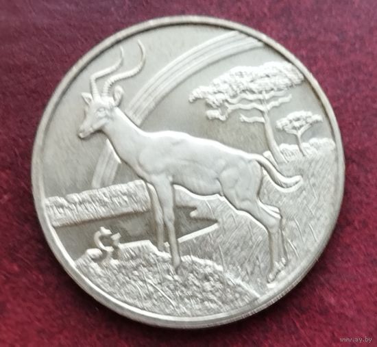 Сьерра-Леоне 1 доллар, 2006 Животные - Импала