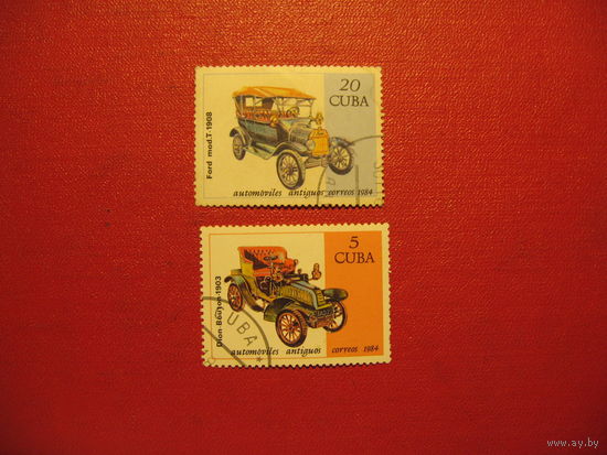 Марки Автомобили 1984 год Куба