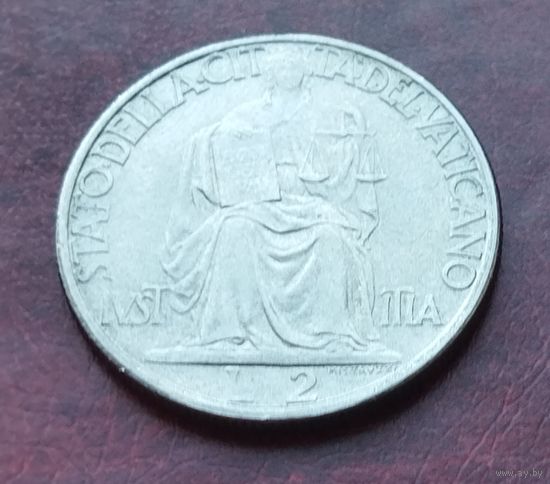 Ватикан 2 лиры, 1942-1946