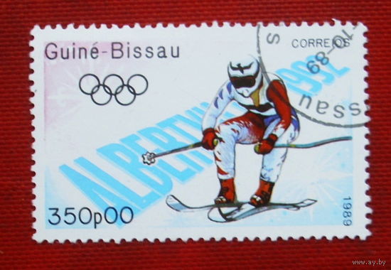 Гвинея-Бисау. Спорт. ( 1 марка ) 1989 года. 2-18.