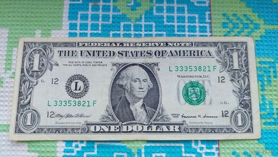 США 1 доллар 1999 года. Штат Калифорния. Сан-Франциско.