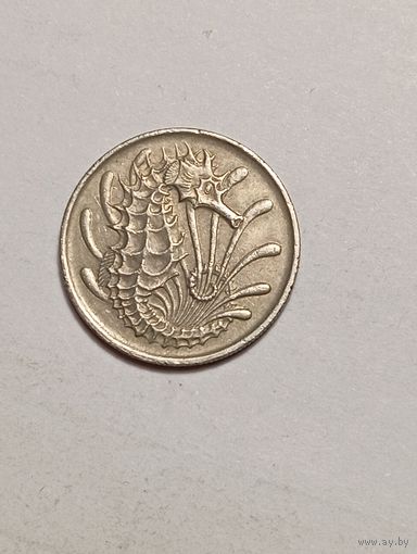 Сингапур 10 центов 1971 года .