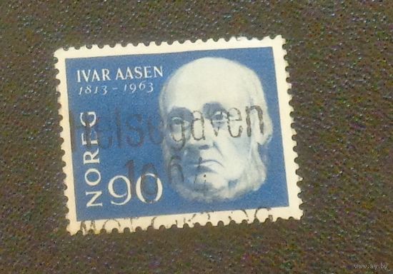 Норвежский филолог, лексикограф и поэт Ивар Аасен. Норвегия. Дата выпуска:1963-08-05