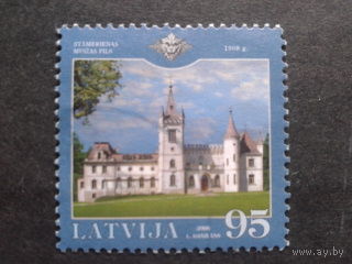 Латвия 2006 замок Mi-3,0 евро гаш.